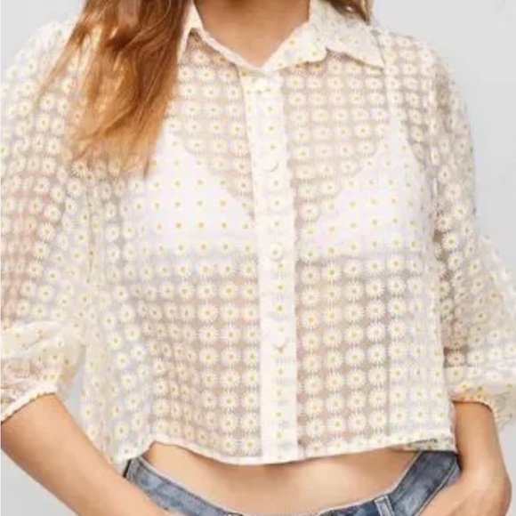 Zara Daisy Crop Top. - Picture 1 of 15